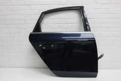 Audi A4 B8 Saloon Rear OS Right Door Skin Ocean Blue Pearl LZ5A 8K5833052D (Item #375373) 
