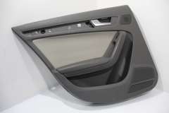 Audi A4 B8 NS Left Rear Door Card Agate Grey + Light Grey 8K0867303A (Item #375846) 