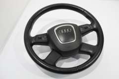 Audi A6 C6 Black 4 Spoke Multi Function Steering Wheel 4F0419091AH (Item #377117) 