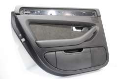 Audi A8 D3 Rear NS Left Black Door Card 4E0867303 (Item #377349) 