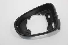VW Touran 1T NS Left Door Wing Mirror Glass Frame Trim Black 6R0857601A (Item #463956) 