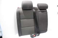 Audi A6 C6 Avant OS Right Rear Black Cloth Split Folding Seat Back 4F9885504 (Item #380556)
