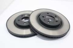 Audi Q5 8R Front Brake Discs Vented 320x30mm Pair New Genuine 8R0615301F (Item #380712) 