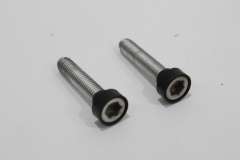 Audi TT 8N Aluminium Fuel Flap Securing Screws Bolts x2 8N0809370B (Item #381767)