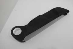 VW Golf Mk6 5 Door OS Right Outer Lower Seat Trim Black 1K4881318P (Item #383101) 