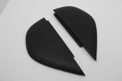 VW Golf Mk6 Black Fuse Box Covers Dashboard Ends Pair 5K0858247B (Item #383141) 