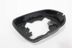 Audi A8 D4 OS Right Door Wing Mirror Glass Frame Trim Black 4H0857240 (Item #390380)