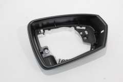 Audi A1 GB MK5 OS Right Door Wing Mirror Glass Frame Trim Black New 2G08576029B9 (Item #383994) 