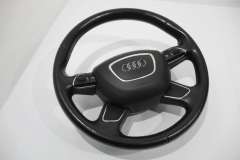 Audi A8 D4 Multi Function Tiptronic Paddle Steering Wheel Black 4H0419091A (Item #384162)