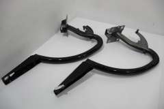 Audi A8 D4 Pair Boot Tailgate Trunk Hinges Black 4H0827300D (Item #390545)