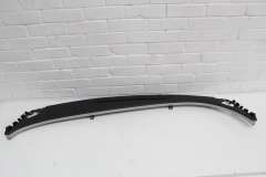 Audi A8 D4 Front Upper Dashboard Trim Aluminium Black 4H2857007C 4H2857298G (Item #389440)