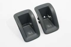 Audi A4 B9 Pair Isofix Slot Guide Trim Covers Agave Grey New 8W0887233B2DY (Item #384512)