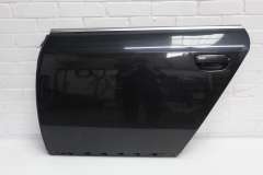 Audi A6 C5 Allroad Rear NS Left Door Skin Ebony Black LZ9W 4Z7833051 (Item #386262) 