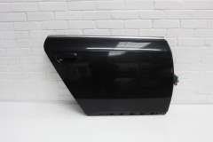 Audi A6 C5 Allroad Rear OS Right Door Skin Ebony Black LZ9W 4Z7833052 (Item #386678) 