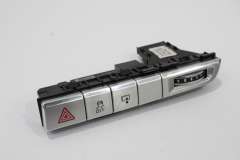 Audi A8 D4 Dash Switch Panel Hazard Brushed Aluminium 4H2959673D 4H0820911B (Item #389372) 