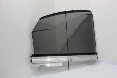 Audi A8 D4 Rear NS Left Window Blind Sunshade Cassette Black 4H0861333 (Item #434305) 