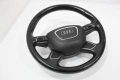 Audi A8 D4 Tiptronic Paddle Steering Wheel Black Leather 4H0419091A (Item #389753) 