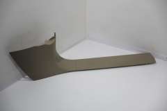 Audi A8 D3 OS Right Front Pillar Sill Trim Cardamom Beige Cream 4E1864614E (Item #390414) 