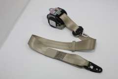 Audi A8 D3 Front NS Left Seat Safety Belt Cardamom Beige Cream 4E2857706 (Item #390426) 
