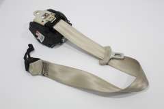 Audi A8 D3 Rear NS Left Seat Safety Belt Cardamom Beige Cream 4E0857805B (Item #390428) 