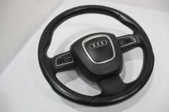 Audi A3 8P 3 Spoke Black Multifunction Perforated Steering Wheel 8R0419091FTNA (Item #412145) 