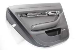 Audi A6 C6 Rear NS Left Black Leather Door Card for Bose + Lighting 4F0867303EF (Item #419666) 