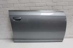Audi A6 C6 Front OS Right Door Skin Monza Silver LX7V 4F0831052F (Item #398255) 