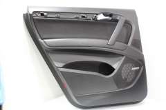Audi Q7 4L Rear NS Left Black Cloth Door Card  4L0867303B (Item #399844)