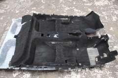 VW Golf Mk5 RHD Black Carpet Floor and Under Floor Insulation 1K2863367AH (Item #449723) 