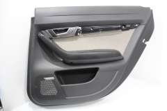 Audi A6 C6 Rear OS Right Black Grey Alcantara Door Card for BOSE 4F0867304H (Item #403186) 