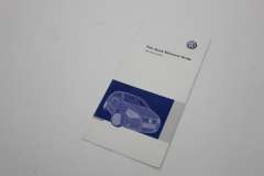 VW Polo 9N Quick Reference Guide Book 272552POK20 (Item #403258) 