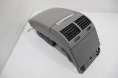 VW Phaeton D1 Grey Leather Centre Armrest and Rear Vents Cubby 3D0864101AE (Item #403376) 