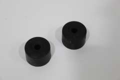 VW Black Wheel Nut Bolt Cover Caps x2 3C0601173 (Item #479599) 