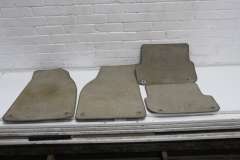 Audi A6 C6 Allroad Light Grey Cardamom Beige Floor Carpet Mats	 4F2863691B (Item #404189) 