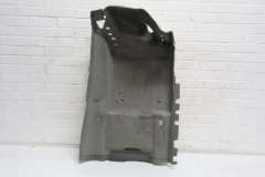 VW Phaeton D1 Front OS Right Drivers Grey Floor Carpet  3D2864436D (Item #404222) 