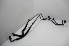 VW Phaeton D1 Gearbox Transmission Oil Cooler Hoses Pipes Pair 3D0317821H (Item #404606) 