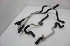 VW Phaeton D1 Heater Matrix Solid Connnecting Pipes 3D2898351A (Item #404681) 