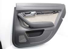 Audi A6 C6 Rear OS Right Black Grey Alcantara Door Card 4F0867304H (Item #404748) 