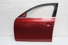 Audi A4 B8 Front NS Left Door Garnet Red LZ3F 8K0831051J (Item #404960) 