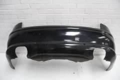 Audi A8 D3 Rear Bumper Phantom Black LZ9Y DAMAGED 4E0807303E (Item #405364) 