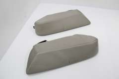 Audi A5 8T Cabriolet Leather Rear Seat Bolster Cushions Light Grey 8F0885703B (Item #406800) 