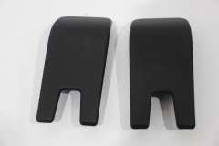 Audi E-Tron GT Pair Isofix Slot Guide Trim Covers Black New 9J1885633A (Item #465221) 