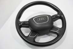 Audi A6 C7 A7 Multi Function Steering Wheel Soul Black Leather 4G0419091M (Item #429723) 