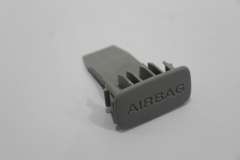 Audi A6 C7 A Pillar Airbag Logo Cover Cap Crystal Silver 4G0867233 4G0868171 (Item #409029) 