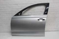 Audi A6 C7 Front NS Left Door Skin Ice Silver LX7W 4G0831051 (Item #409097)
