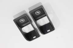 Audi E-Tron GT Pair Isofix Slot Guide Trims Black New Genuine 9J1885267 (Item #409157) 