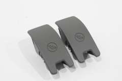 Audi E-Tron Pair Isofix Slot Trim Covers Rotor Grey New Genuine 4KE887187LVB (Item #410411) 