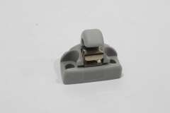 Audi A8 D3 Sun Visor Hook Clip Silver  New Genuine 4D0857561E1YE (Item #433731) 