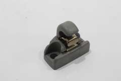 Audi A8 D3 Sun Visor Hook Clip Light Platinum Grey New Genuine 4D0857561EE59 (Item #411357) 