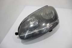 VW Golf Mk5 NS Left Halogen Twin Headlight with Black Insert 1K6941005AA (Item #412475) 